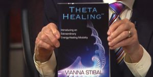 Theta Healing video poster of book by Vianna Stibal - The Flow of Healing.com